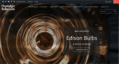Desktop Screenshot of nostalgicbulbs.com
